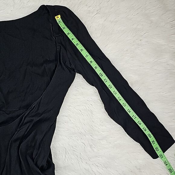 Reformation -730 Aminah Dress in Black NWT Size 12‎ - Picture 11 of 11